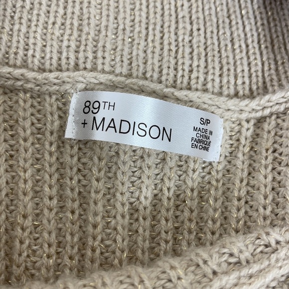 89th & Madison 3/4 Sleeve Knit Cowl Neck Sweater - Picture 14 of 16